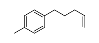 1-methyl-4-pent-4-enylbenzene结构式