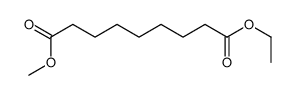 9-O-ethyl 1-O-methyl nonanedioate结构式
