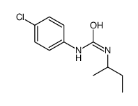 1-butan-2-yl-3-(4-chlorophenyl)urea结构式
