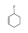 3-fluorocyclohexene Structure