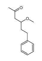 4-methoxy-6-phenylhexan-2-one Structure