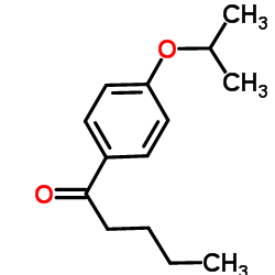 1-(4-Isopropoxyphenyl)-1-pentanone Structure