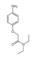 2-(4-aminophenoxy)-N,N-diethylacetamide Structure