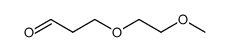 6-methoxy-4-oxa-hexanal Structure