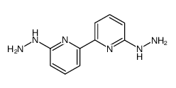 6,6'-dihydrazimo-2,2'-bipyridine结构式