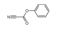 Carbonocyanidic acid,phenyl ester结构式