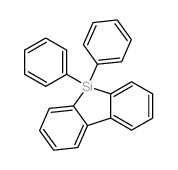 9H-9-Silafluorene, 9,9-diphenyl- Structure