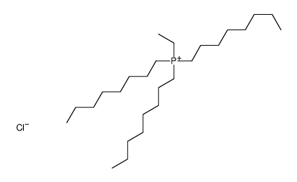 ethyl(trioctyl)phosphanium,chloride Structure