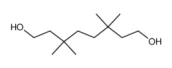 3,3,6,6-tetramethyl-octane-1,8-diol结构式