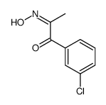 1-(3-Chlorophenyl)-1,2-propanedione 2-Oxime结构式