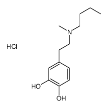 4-[2-[butyl(methyl)amino]ethyl]benzene-1,2-diol,hydrochloride结构式