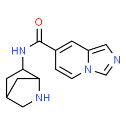 Imidazo[1,5-a]pyridine-7-carboxamide, N-2-azabicyclo[2.2.1]hept-6-yl- (9CI) Structure