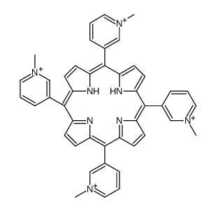 tetra(3-N-methylpyridyl)porphine结构式