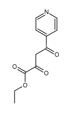 ethyl 2,4-dioxo-4-(4-pyridinyl)butanoate结构式
