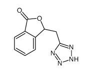 3-(2H-tetrazol-5-ylmethyl)-3H-2-benzofuran-1-one结构式