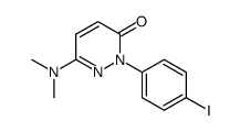 6-(dimethylamino)-2-(4-iodophenyl)pyridazin-3-one结构式