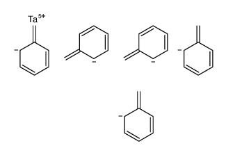 methanidylbenzene,tantalum(5+) Structure