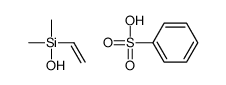 benzenesulfonic acid,ethenyl-hydroxy-dimethylsilane Structure