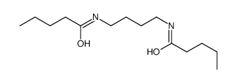 N-[4-(pentanoylamino)butyl]pentanamide结构式