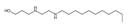 3-[2-(undecylamino)ethylamino]propan-1-ol Structure