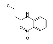 N-(3-chloropropyl)-2-nitroaniline结构式
