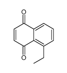 5-ethylnaphthalene-1,4-dione结构式