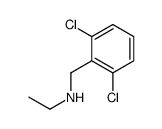 N-[(2,6-dichlorophenyl)methyl]ethanamine Structure