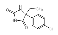 5-(4-chlorophenyl)-5-ethyl-imidazolidine-2,4-dione picture