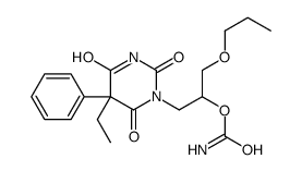 1-[2-(Aminocarbonyloxy)-3-propoxypropyl]-5-ethyl-5-phenyl-2,4,6(1H,3H,5H)-pyrimidinetrione picture