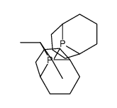 9-[3-(9-phosphabicyclo[3.3.1]nonan-9-yl)butan-2-yl]-9-phosphabicyclo[3.3.1]nonane结构式