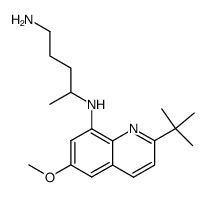 2-tert-butylprimaquine结构式