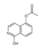 (1-oxo-2H-isoquinolin-5-yl) acetate结构式