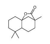octahydro-3,6,6-trimethyl-2H-3,9a-methano-1-benzoxepin-2-one结构式