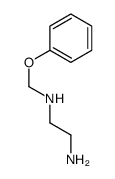 N'-(phenoxymethyl)ethane-1,2-diamine结构式