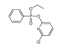 2-chloro-6-[ethoxy(phenyl)phosphoryl]oxypyridine Structure