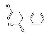 2-(4-methylphenyl)succinic acid structure