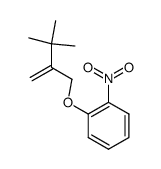 2-{[2-(tert-butyl)-2-propenyl]oxy}-1-nitrobenzene Structure