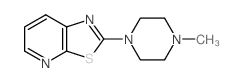 Thiazolo[5,4-b]pyridine,2-(4-methyl-1-piperazinyl)- Structure
