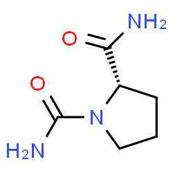 1,2-Pyrrolidinedicarboxamide,(2S)-(9CI) structure