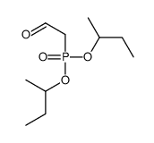 2-di(butan-2-yloxy)phosphorylacetaldehyde Structure