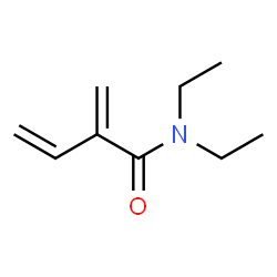 3-Butenamide,N,N-diethyl-2-methylene-(9CI)结构式