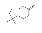 4-(3-ethylpentan-3-yl)cyclohexan-1-one Structure