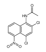 N-(2,4-dichloro-5-nitro-[1]naphthyl)-acetamide Structure