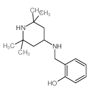 2-[(2,2,6,6-Tetramethyl-piperidin-4-ylamino)-methyl]-phenol Structure