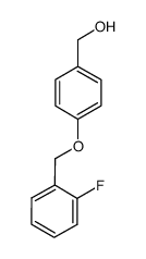 4-(2-fluoro-benzyloxy)benzyl alcohol结构式
