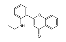 4H-1-Benzopyran-4-one,2-[2-(ethylamino)phenyl]-(9CI) picture