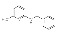 N-Benzyl-6-methylpyridin-2-amine Structure