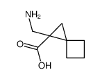 Spiro[2.3]hexane-1-carboxylic acid, 1-(aminomethyl)- (9CI) structure
