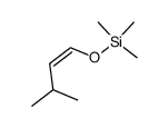 (Z)-[(3-Methylbutenyl)oxy]trimethylsilane结构式