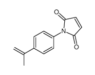 1-(4-prop-1-en-2-ylphenyl)pyrrole-2,5-dione结构式